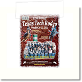 Texas Tech Rodeo 2011 full page flyer